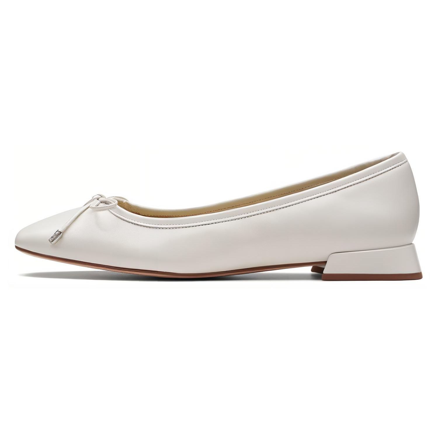 Clarks Sheepskin Sweet Bow Comfortable Commuting