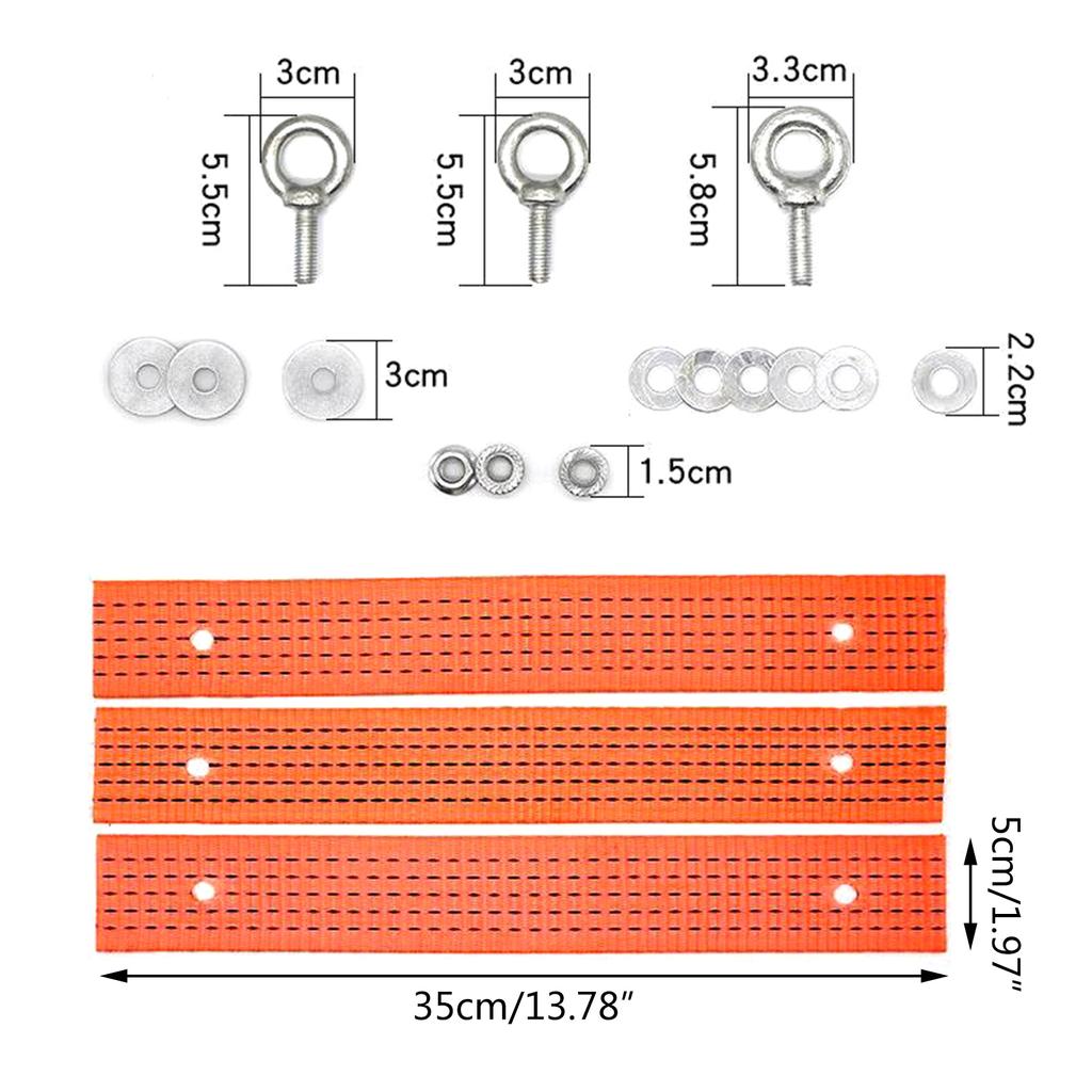 3pcs Auto Depression Recovery 3D Pull Row Car Body Dent Repair Plastic Maintenance Tool