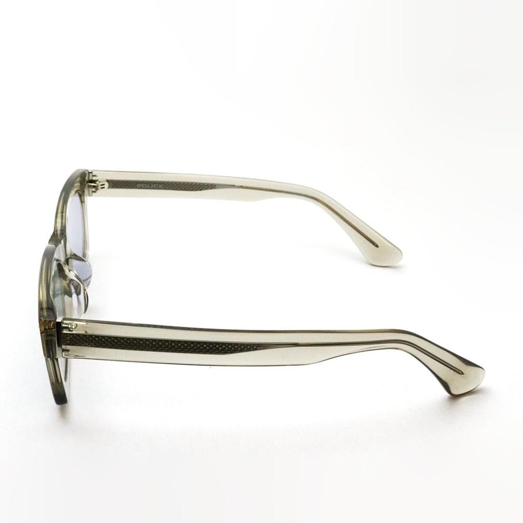 Police Sunglasses for SPLT95K Size Asian Light Square Men, 07N8, 54, Fit, Color, Shape.