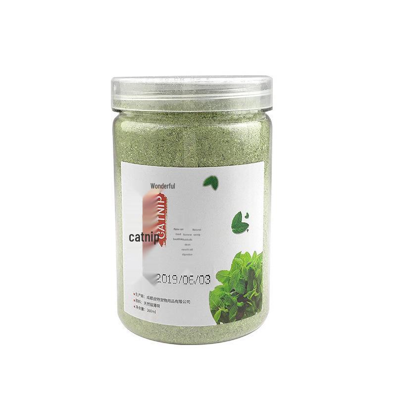 Catnip Powder: Freshens Breath, Aids Digestion, Hairball Control, Teething Aid, Cat Grass Snacks.