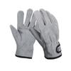 New Two Layers Leather Outdoor BBQ Gloves Fire Heat Resistant Kitchen Cooking Oven Mitts Anti Slip Hard Wearing Clamping Glove