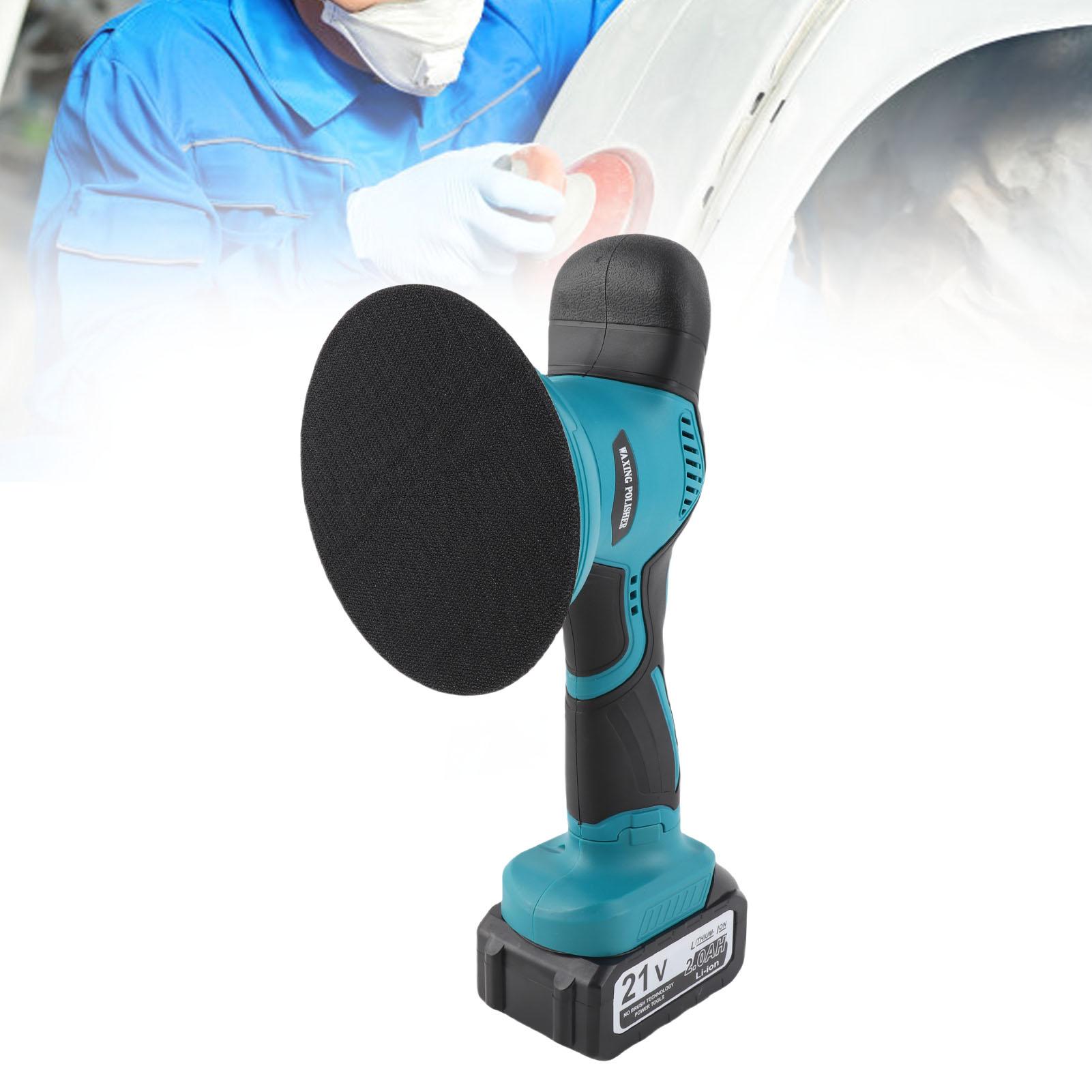 

Car Polisher Cordless Car Buffer Polisher 8 Variable Speed 2600mAh Rechargeable Battery Powered 6 Inch Waxing Polishing Machine US