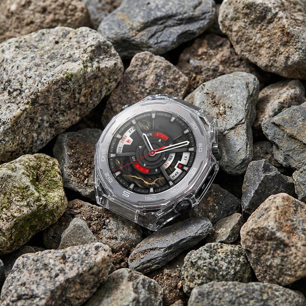 Boîtier creux PC pour Huawei Watch Ultimate 2 Coque bumper de protection de bord pour Huawei Ultimate2 Accessoires