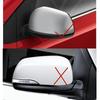 For Kia Picanto 2012 2013 2014 2015-2025 ABS Rearview Side Mirror Cover Wing Cap Exterior Door Housing Trim Adhesive Sticker