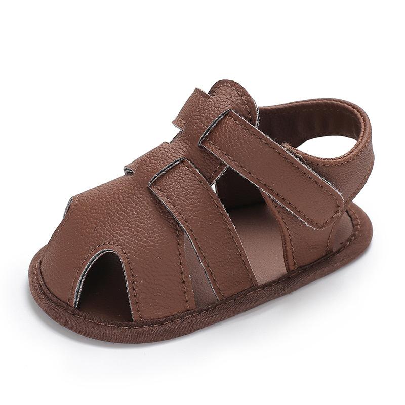 Baby Shoes Summer Style Baby 0-1 Years Old Wrapped Feet Solid Color Sandals Toddler Shoes