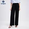 Navigare Women's Old Money Style Casual Wide-Leg Pants
