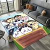 Cartoon Anime C-ChiikawaS Classic 3D Print Carpet Rug Art for Room Decor Home Bedroom Gifts Fans Area Rug Non-slip Floor Mat