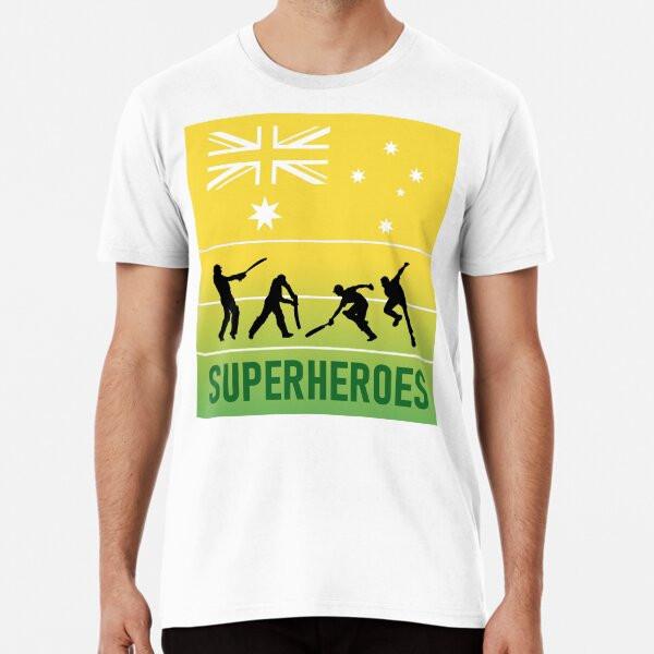 Australian Superhero Premium T-Shirt S To 5XL Made In the AU/USA T-Shirt