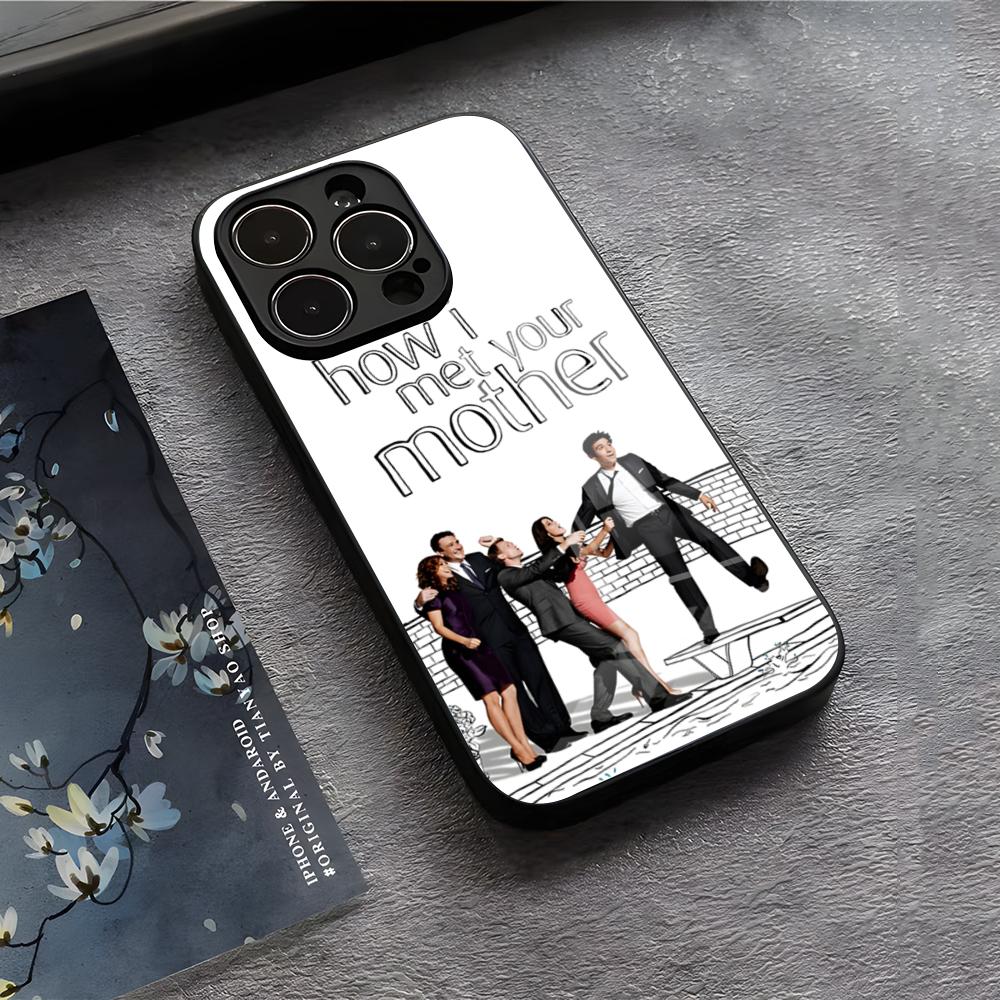 How I Met Your Mother Himym Handyhülle Für IPhone 17 Air 16 E Pro Max 15 14 13 Mini 12 Pro 11 Max Plus Schwarzes Glas Cover