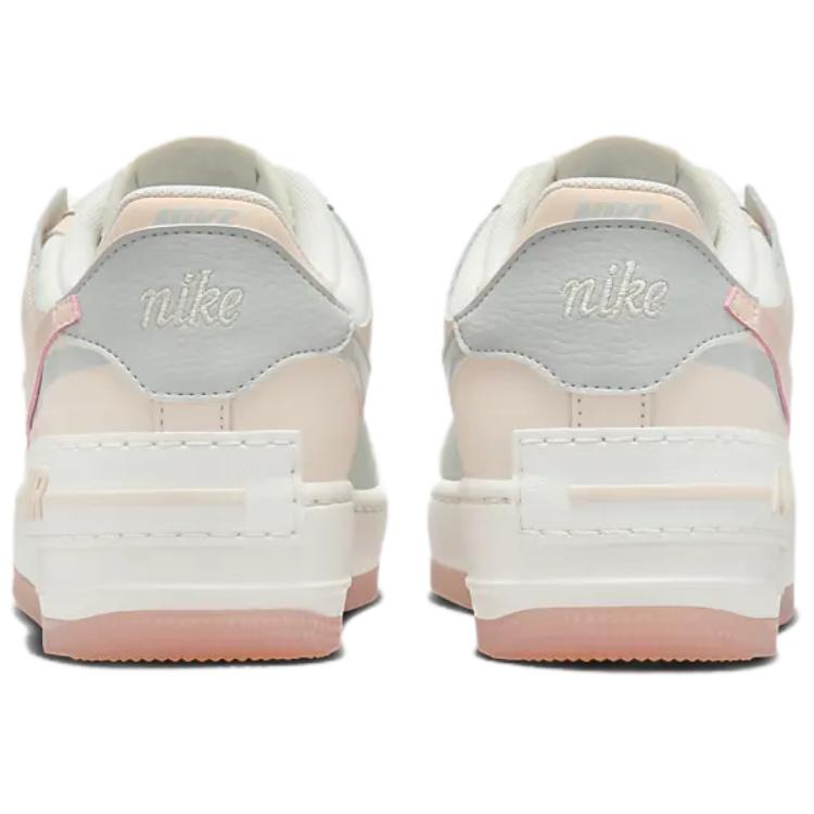 New Nike Air Force 1 Low Shadow Coconut Milk Crimson Tint Women's DZ1847-105