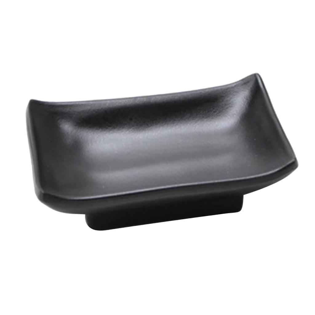 1 Pièce Petit Bol à Sauce Dip Support Assiette à Snack Plateau de Service Alimentaire Plat pour Assaisonnement Sushi Moutarde Vaisselle Fourniture Sauce Dip