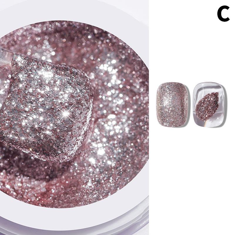 

6-цветный блестящий платиновый гель-лак для ногтей Flash Uv Led Soak Off Gel Varnish Shiny Painting Line Gel Lacquer для салона нейл-арта