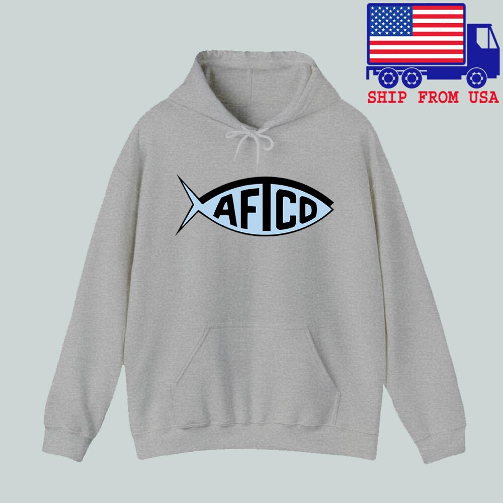 AFTCO Fishing Men#039;s Grey Size S to 3XL Unisex T-Shirt S