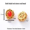 Vintage Brass Filigree Pearl Spacer Beads for Handmade DIY Bracelets