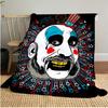 Captain Spauldings Museum Monsters Madmen Clown Blanket Perfect All Seasons Soft Comfortable Sofa Office Nap Travel Festive Gift