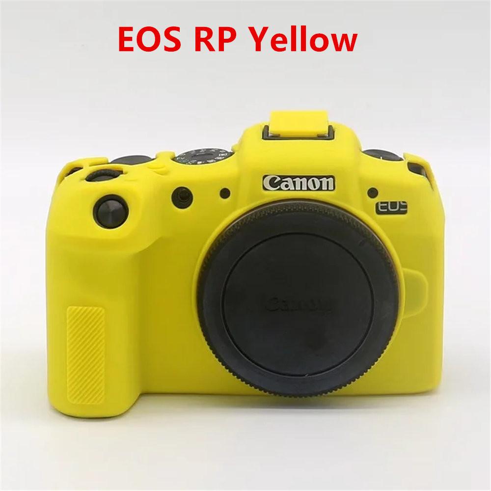 Soft Silicone Armor Camera Body Case For Canon EOS R10 R7 RP R6 R 7D 77D 600D 650D 700D Shockproof Cover