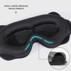 3D Sleep Eye Mask Light Blocking Breathable Non Pressing For Male Female Students Napping Comfortable