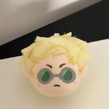 Jujutsu Kaisen Plush Keychain Gojo Satoru Dolls School Bag Key Pendant Geto Suguru Cute Soft Stuffed Keyring For Christmas Gifts