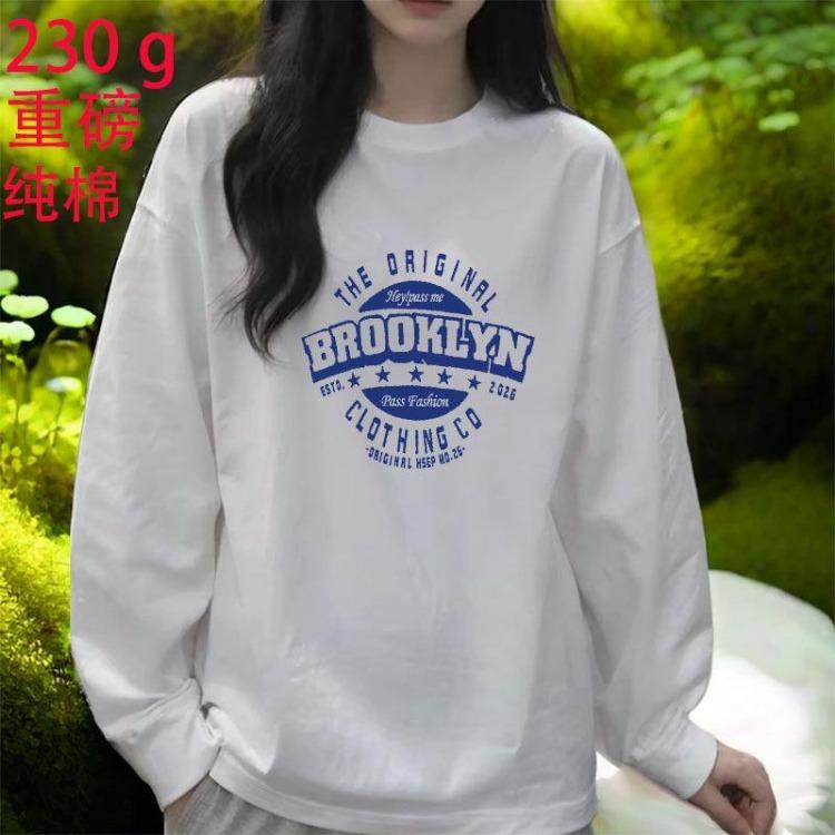 Long Sleeve Womens T Shirt Casual Tops