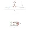 Multifunctional Travel Folding Coat Rack Storage Portable Travel Hangers