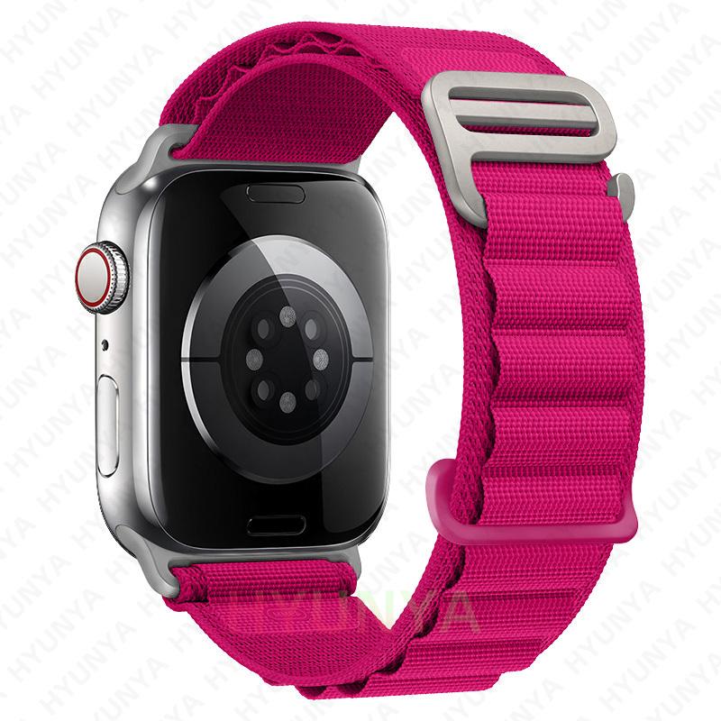 Alpine Straps for Watch Bands iWatch Series 10 11 46mm 9 8 7 SE Ultra 2 3 49mm 44mm 45mm 40mm 41mm 42mm Watchband Bracelet