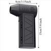 3 Gear Turbo Electric Air Duster Rechargeable Handheld Dust Blower Cleaning Turbo Fan  Keyboard