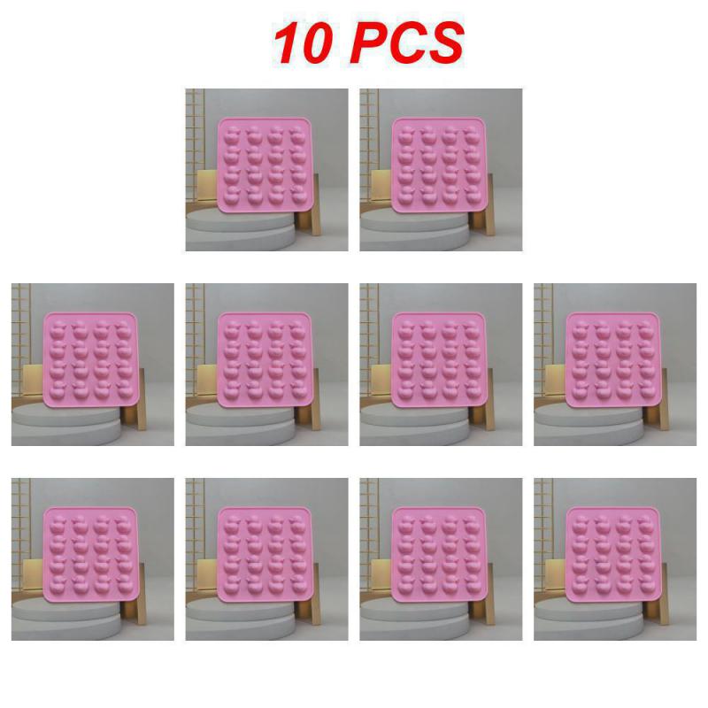 1~10PCS Silicone Mini duckling Chocolate Mold Jelly Block Bar Mold Epoxy Ice Tray Fondant Cake Decorating Candy Tool Kitchen