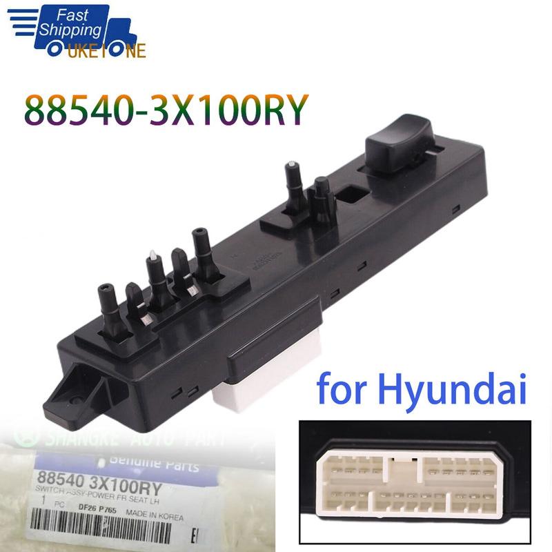 

Front Left Power Seat Adjust Switch Button Parts 88540-3X100RY for Hyundai Sonata Elantra 2011-2014 Car Accessories 885403X100RY