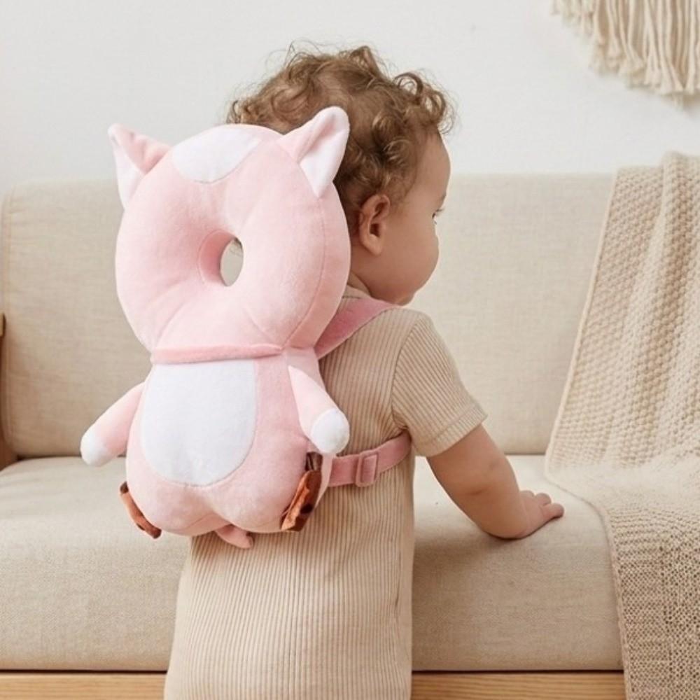 Cartoon Bbay Head Protection Cushion Animal Infant Head Protector Walking