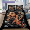 Kyrie Irving Basketball Star Player Print 3‑Pieces Duvet Cover Set Sports Bedding Without Pillow Core or Comforter
