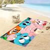 The Amazing World of Gumball Cartoon Art Print Beach Towel, Large Soft Quick Dry Towel for Beach Camping Swimming