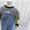 Baby Boy Solid Denim Overalls Child Jean Pants Infant Jumpsuit Children's Clothing Kids Overalls Autumn Girls Outfits