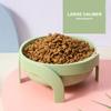 Raised Cat Food Bowl Large Capacity Pet Water Bowl Colorful Dog Bowls  for Puppy Cat