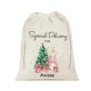 personalised Rabbit bunny Santa sack Christmas stocking Merry Xmas eve holiday home Decoration kid girl boy gift Present Toy Bag