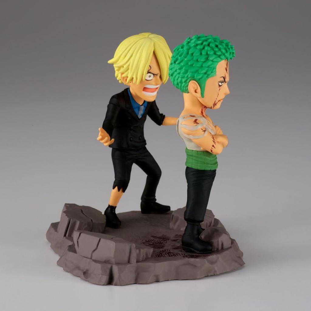 Banpresto - One Piece - Log Story - Roronoa Zoro & Sanji Nothing at all! World Collectible Figure
