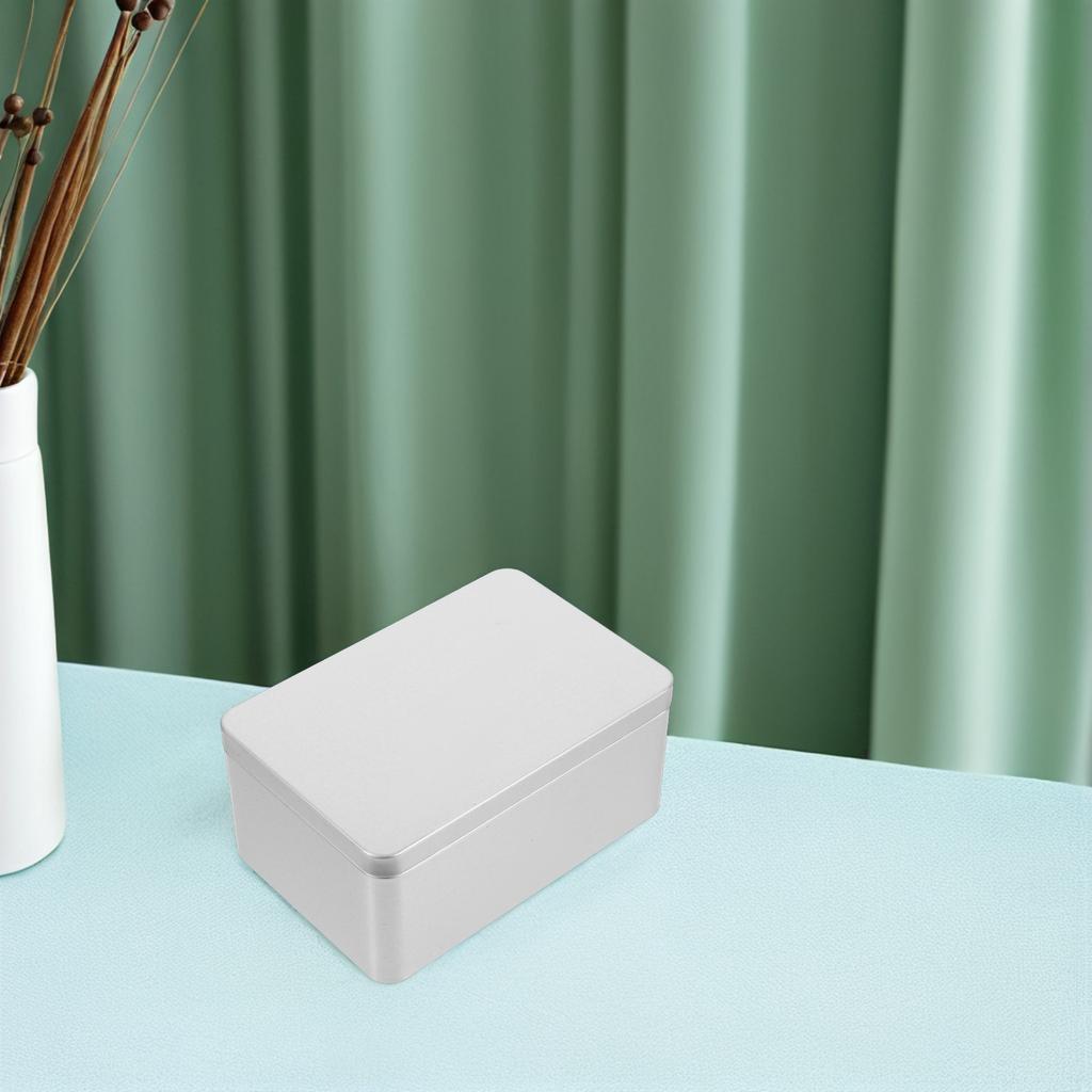 Weißblech Aufbewahrungsbox Mittel Vielseitiger Näh-Organizer Tragbarer Werkzeugkasten Fotohalter Bastelbedarf Organizer Aufbewahrungslösung