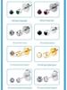 Fusmet 2nd Gen Disposable Ear Piercing Tool Set with Ear Piercer and Nail Gun