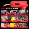 Upgraded 200W Plastic Welder, 2in1 Plastic Welding Kit Plastic Repair Welder Hot Stapler Soldering Gun Car Bumper Plastic Repair