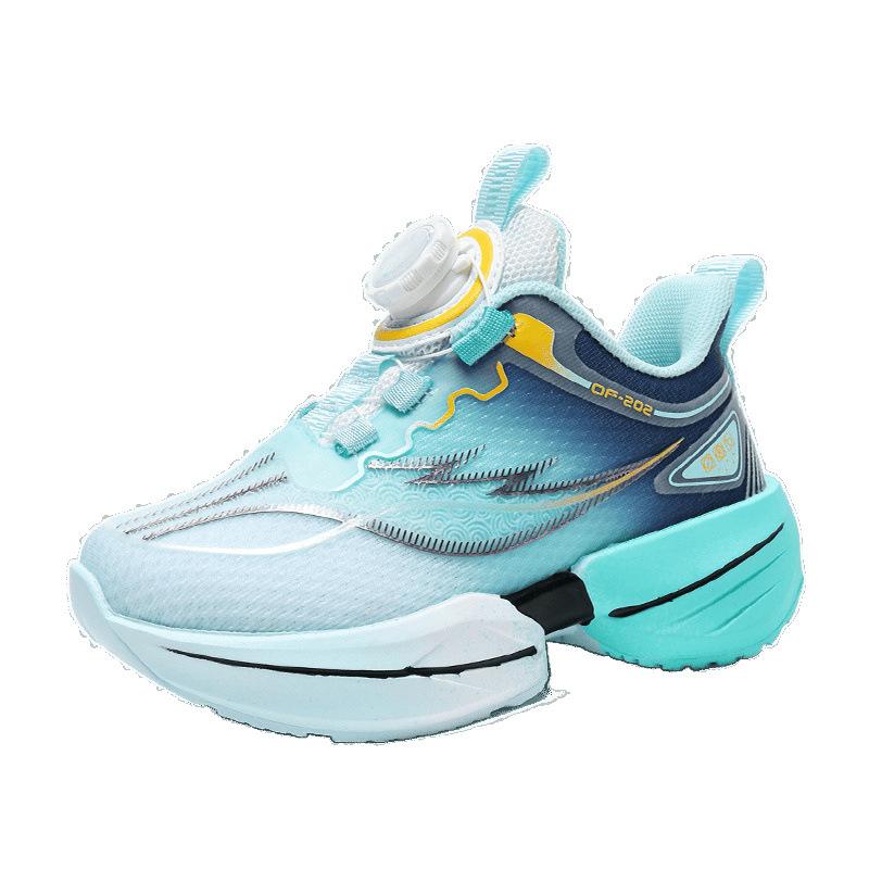 Boys Shoes 2025 New Summer Children's Mesh Shoes Junior High School Boys Soft-soled Sports Shoes Breathable Running Shoes