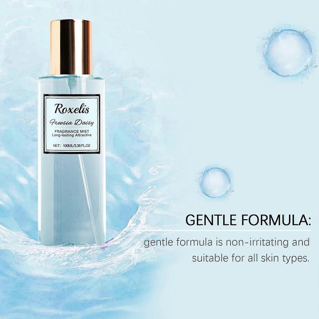 Roxelis Canglan Daisy Romantic Body Fragrance Light Scent Perfume Long-Lasting Fresh Notes Body Mist