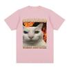 Certified Woman Respecter Funny Cat Meme T Shirts Men Women Clothing Fashion Vintage Short Sleeve T-shirts Cotton Casual T-shirt