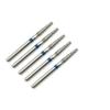 10pcs/Box Dental Diamond FG High Speed Burs Taper Flat End Type Dia-burs for Teeth Polishing 1.6mm TF-21