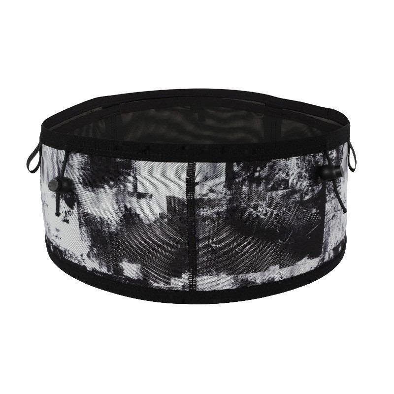 

Running fanny pack Elastic mesh close-fitting mobile phone bag Cycling Mountaineering Multifunctional sports fanny pack S белый