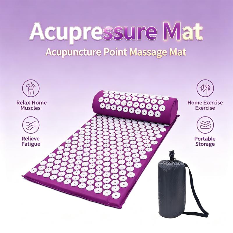 Acupressure Mat for Yoga & Sports Massage Relief