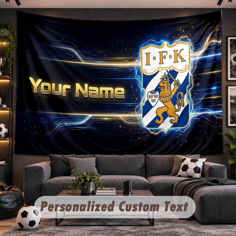 Wall Hanging Tapestry Custom Nameifk göteborg Pattern Personalized Printed Fabric Wall Decor