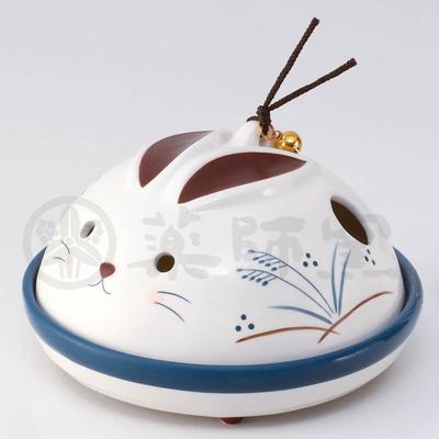 [4407] Rabbit Mosquito Net (Flat Type) Yakushi Kiln, Nostalgia, Feng Shui, Lucky, Good Fortune, Interior Ornament