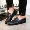 Mode Herren Slipper Schuhe Fahren Mode Boot Schuhe Mann Marke Leder Mokassins Herrenschuhe Herren Bequem Fahren Herren Freizeitschuhe
