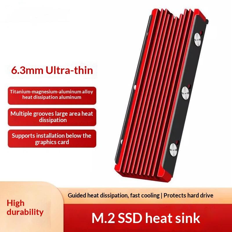 Aluminum Heatsink With Efficient Cooling Tool Free Install For Desktop Pc Gaming Builds