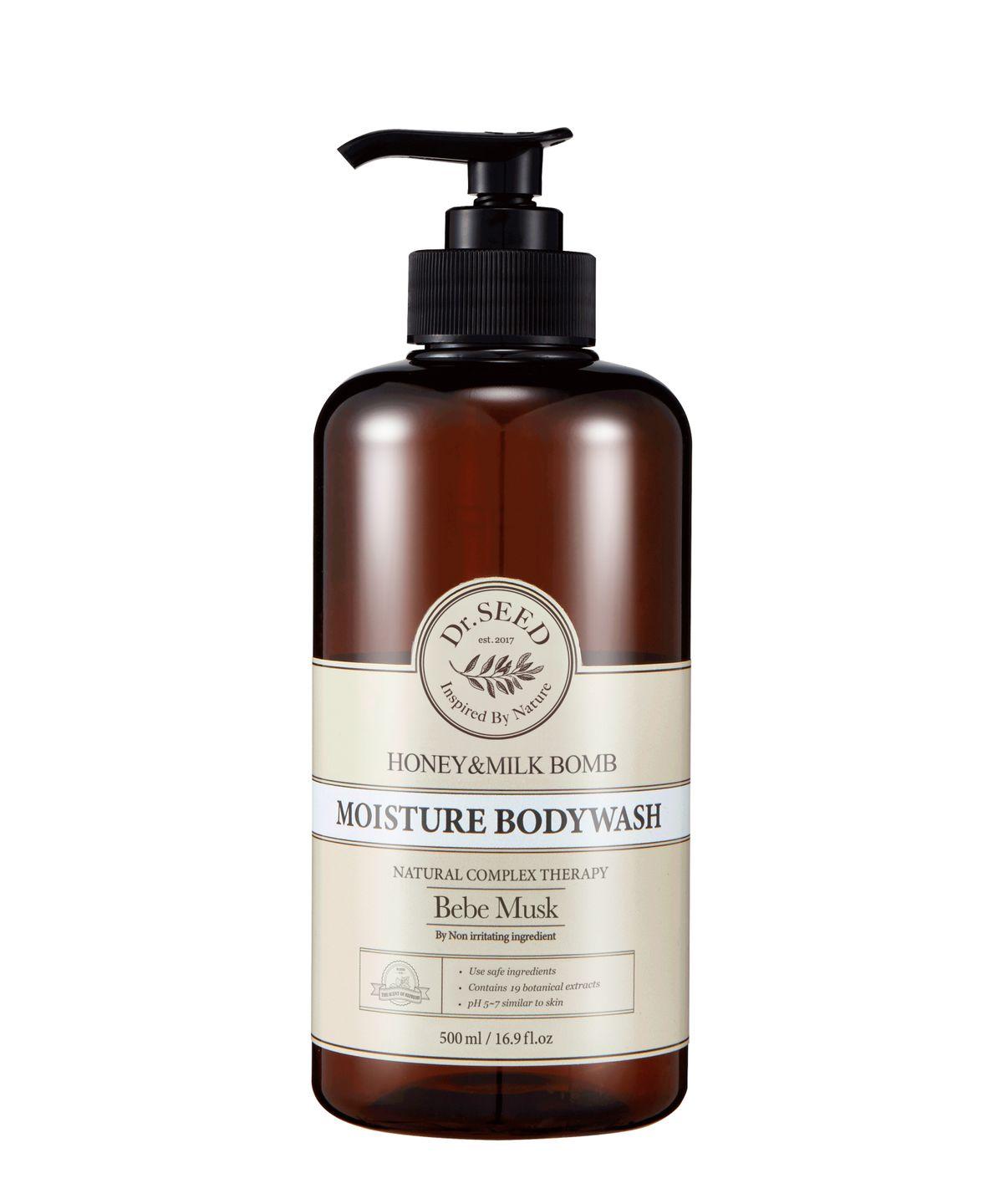 Honey & Milk Bomb Perfume Body Wash 500ml (Select 1 of 4 Scents) White Garden