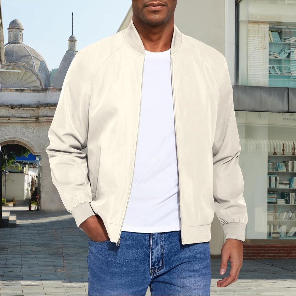 Men's Athletic Casual  Jacket - Outdoor Plus Size Softshell Solid Color Jacket Coat